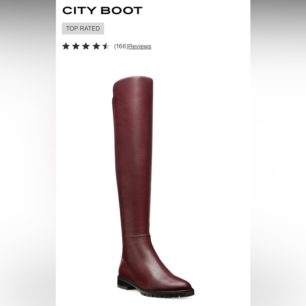 Stuart Weitzman beautiful over the knee City Book. Size 6.5